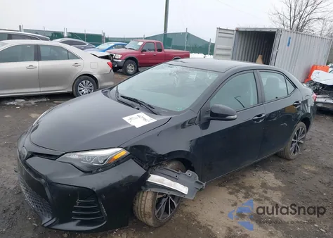 2018 Toyota Corolla Se z USA, uszkodzony, nr VIN 2T1BURHE6JC040995